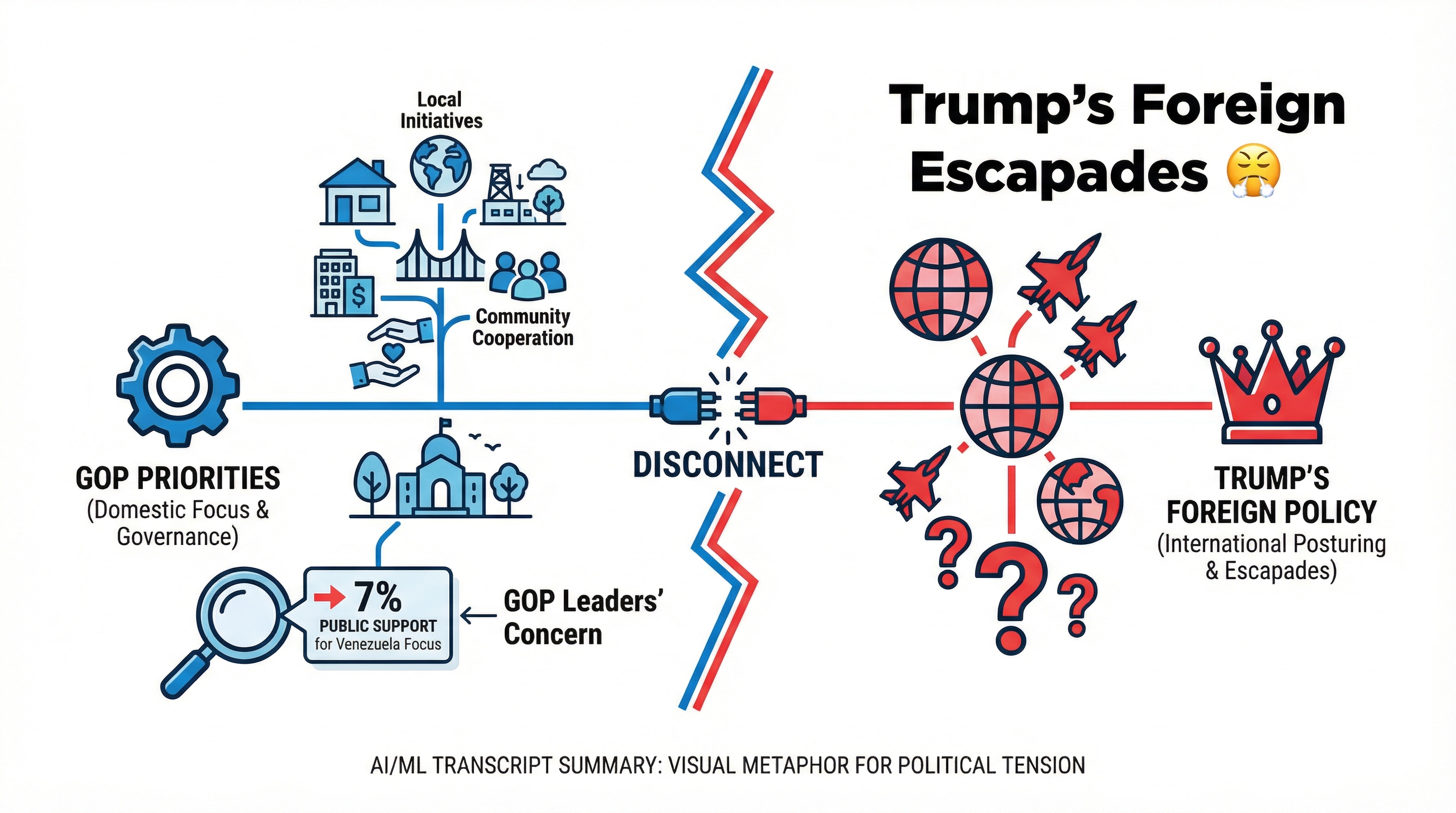 GOP leaders' frustration with Trump's foreign policy
